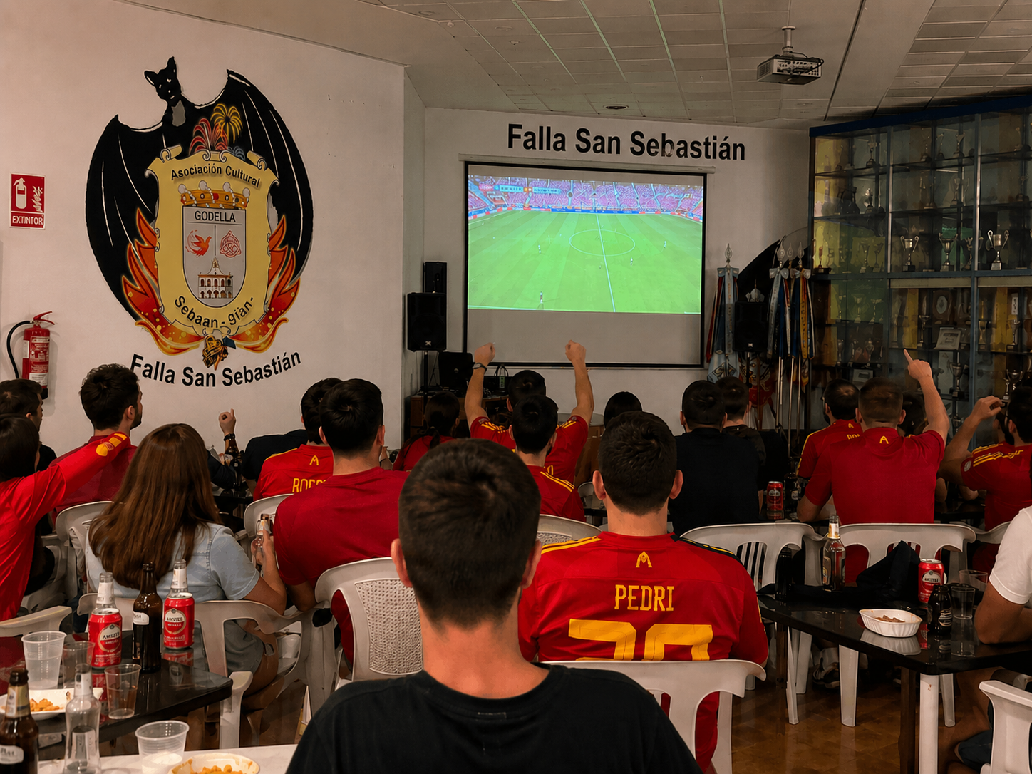 FUTBOL Y CENA DE SOBAQUILLO